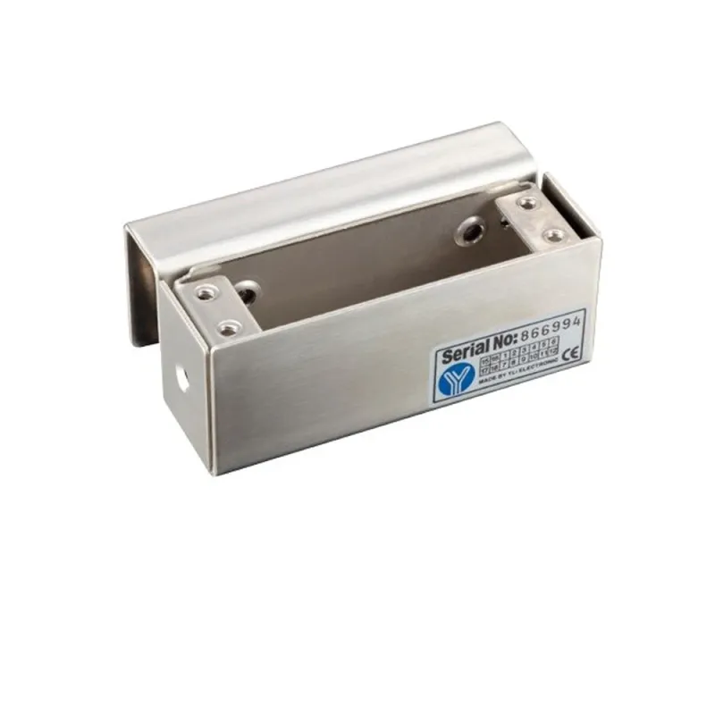 Soporte para cerradura YLI BBK-600 - Para instalación en puertas de vidrio o aluminio - BBK-600