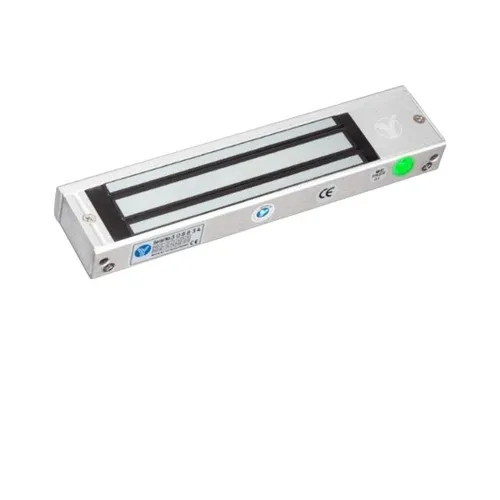 Cerradura Magnética YLI YM180NLED - 180kg fuerza de sujeción - Compatible con soporte MBK180NLC y MBK180NZL - Para puerta de madera, vidrio o metal - YM-180N(LED)