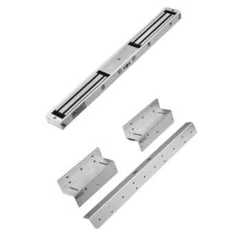 Cerradura Magnética YLI YM180NDLED - 180kg Fuerza de sujeción - Incluye soporte de fijación tipo ZL - YM-180NDLED + MBK-180NDZL