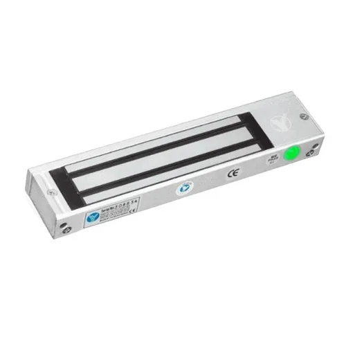 Cerradura Magnética YLI YM500NLED - Soporta 500kg - Con Indicador LED para Control de Acceso - Compatible con Soporte MBK500NZL - YM-500N(LED)