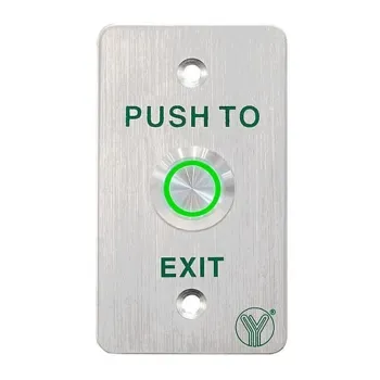 Botón de Salida YLI YWP-880B(LED) - Sin Contacto - Acero inoxidable - YWP-880B(LED)