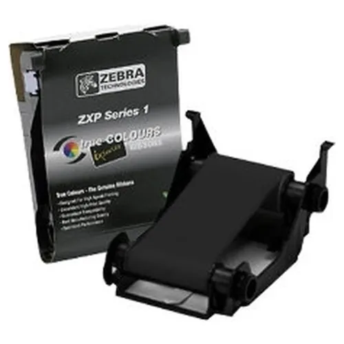 Cinta Zebra True Colours ix 800011-101 - Negro - 1000 Páginas - Para ZXP 1 - 800011-101 Cinta Zebra True Colours ix 800011-101 - Negro - 1000 Páginas - Para ZXP 1 - 800011-101