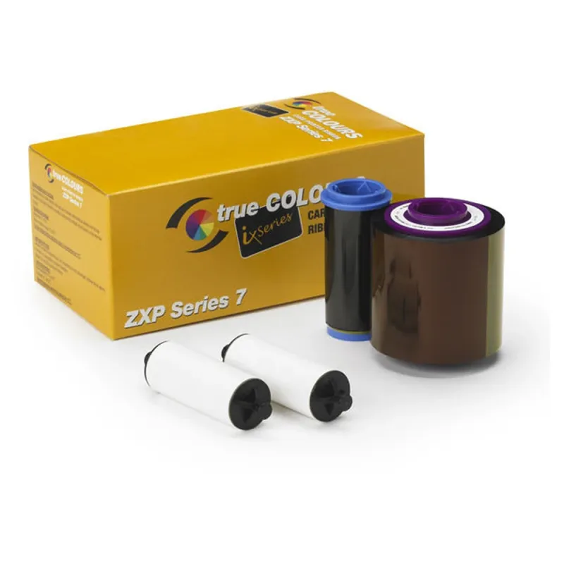 Cinta de transferencia térmica Zebra - 5000 Imágenes - Negro - para Zxp7 - 800077-711