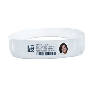 Banda Láser Zebra Technologies LaserBand2 Advanced - 9,62" x 0,87" - Blanco - LB2-ADULT-L3