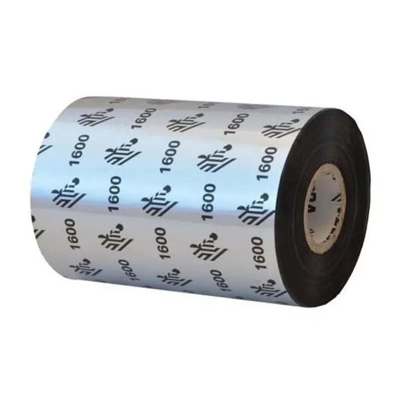 Ribbon Zebra Technologies 1600 Wax - 11cm x 450m - 01600BK11045