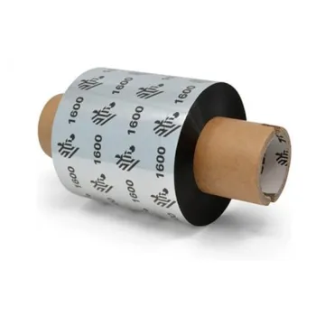 Cinta Zebra Ribbon con Cera Wax 1600- 64mm x 300m - 01600GT06430