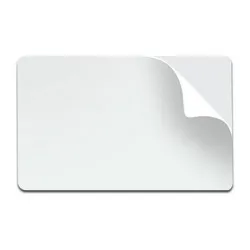 Tarjetas Zebra Technologies Premier PVC - 500 piezas - Adhesivo - 104523-010
