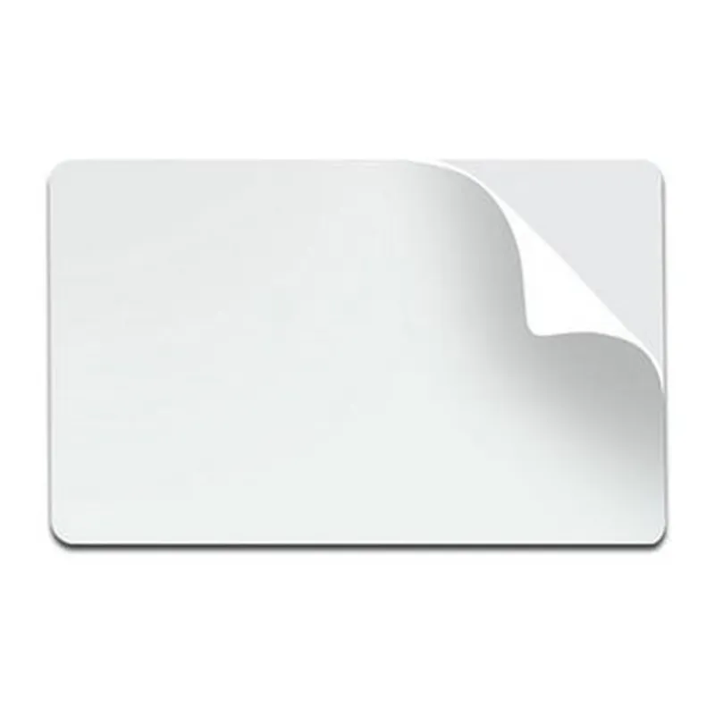 Tarjetas Zebra Technologies Premier PVC - 500 piezas - Adhesivo - 104523-010