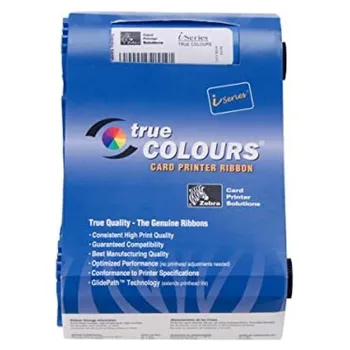 Cinta Zebra True Colours i Series YMCK - 625 Páginas - 800012-445