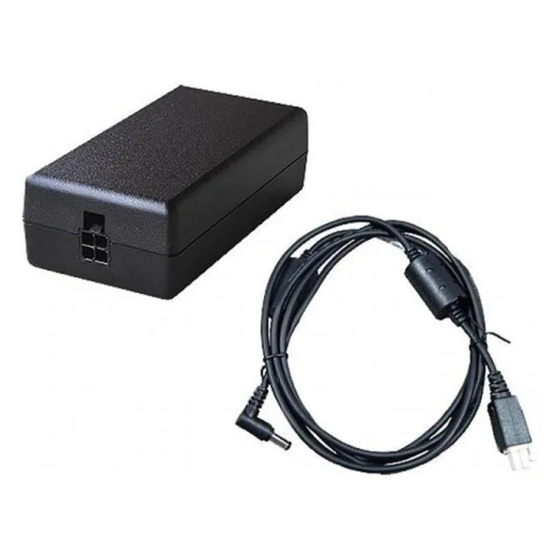 Kit Fuente de Poder Zebra Technologies - Adaptador PWR-BGA12V50W0WW - Cable CBL-DC-388A1-01 - KIT-PWR-12V50W