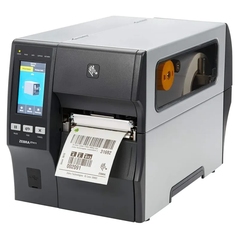 Impresora de Etiquetas Zebra Technologies ZT411 - Térmica directa/transferencia - 203 DPI - 356 mm/s - USB 2.0 - Ethernet - ZT41142-T010000Z