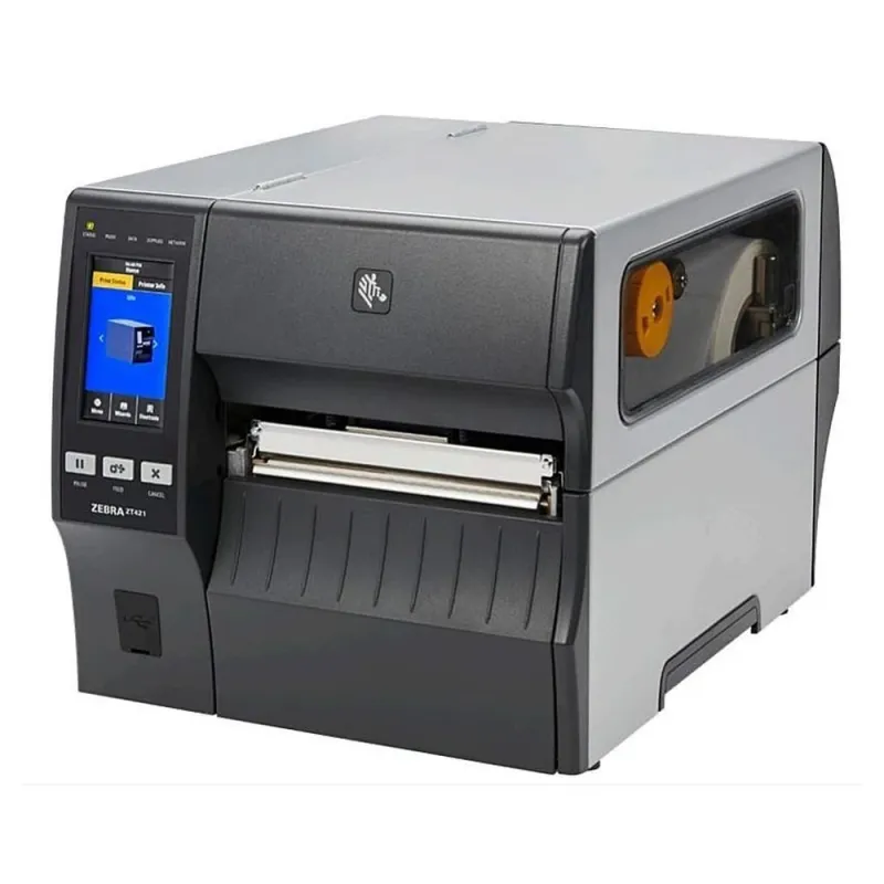 Impresora de Etiquetas Zebra Technologies ZT421 - TT/TD - 203 DPI - Bluetooth - USB - RS-232 - Ethernet - ZT42162-T010000Z