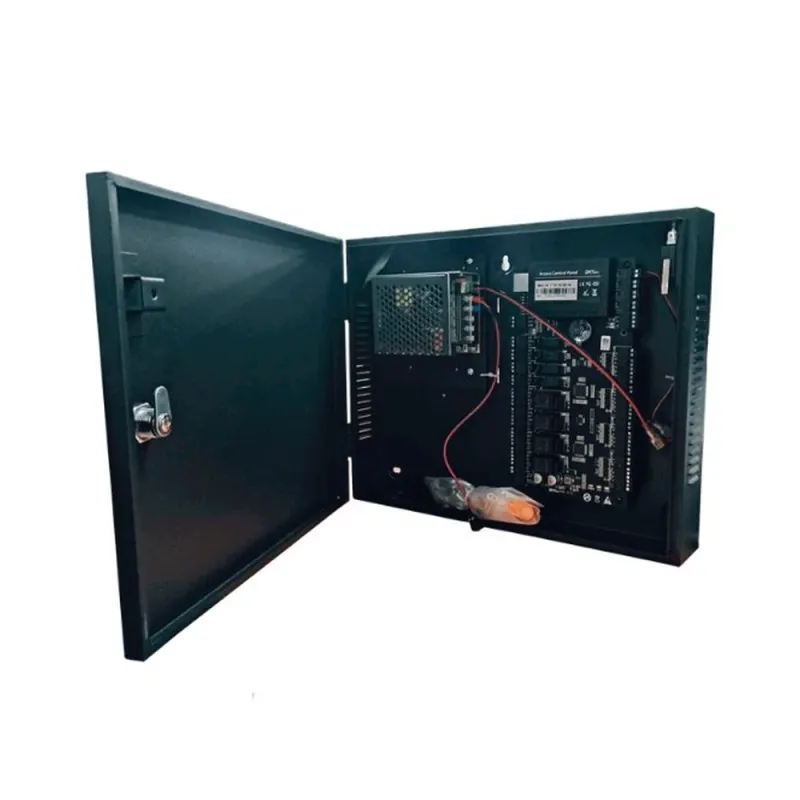 Control de Acceso Profesional ZKTeco C3400B - Para 4 Puertas - Hasta 4 Lectores - Incluye Gabinete - C3-400 PACK B