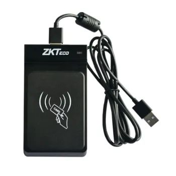 Lector de Tarjetas ZKTeco CR20E - Rango de lectura de 5cm - Plug & play - USB - CR20E