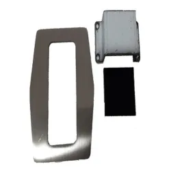 Accesorio para Montaje de Lectoras ZKTeco FP1100 - Compatible con Lectoras FR1200 - para Torniquete TS1100 - FINGERPRINT PLATE TS1100