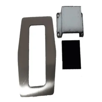 Accesorio para Montaje de Lectoras ZKTeco FP1100 - Compatible con Lectoras FR1200 - para Torniquete TS1100 - FINGERPRINT PLATE TS1100