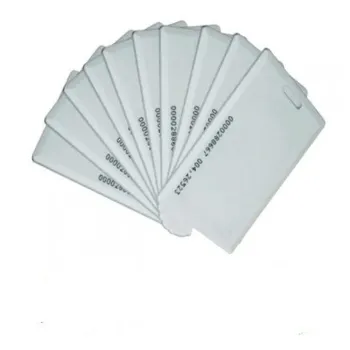 Tarjetas ZKTeco IDCARDLR2K - 10 Tarjetas - Blanco - IDCARDKR2K
