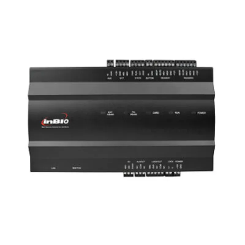 Control de Acceso ZKTeco InBio460 - Lector de Huellas Digitales - Lector de Tarjetas - Negro - INBIO460L