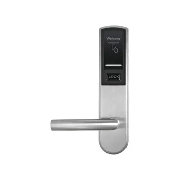 Cerradura ZKTeco LH3000L - Cerradura Izquierda para hotel - acero inoxidable - Lector RFID - LH3000L