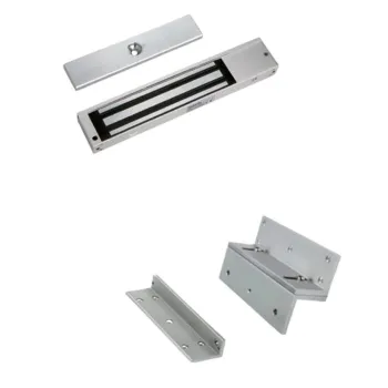 Paquete Contrachapa ZKTeco LM200LEDPAK - Soporta 200kg - Magnética - Incluye Soporte ZL  - LM2805 + LMB280ZL