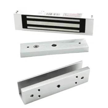 Paquete Contrachapa ZKTeco LMB120SU - Soporta 120kg - Magnética - Incluye Soporte Tipo U - LMB1805 + LMB-180U