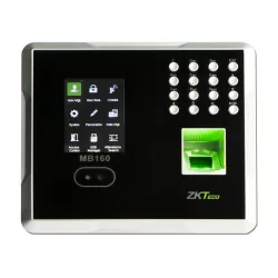 Lector Biométrico ZKTeco MB160ID - 2.8" - 1,500 Rostros - 2,000 Huellas - 2,000 Tarjetas - TCP/IP - MB160ID Lector Biométrico ZKTeco MB160ID - 2.8" - 1,500 Rostros - 2,000 Huellas - 2,000 Tarjetas - TCP/IP - MB160ID
