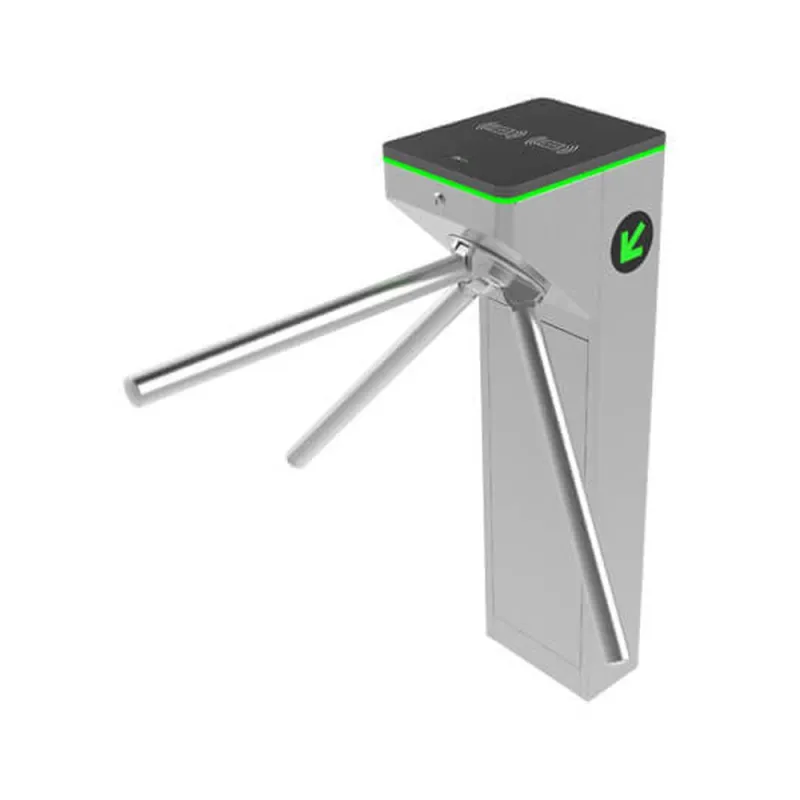 Torniquete ZKTeco MTS1000 - LED - Acero Inoxidable - Trípode  - MTS1000