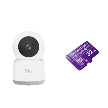Cámara IP ZKTeco NG-C2401 - 2MP - Lente 3.6mm - IR 5M - Wi-Fi - Incluye Memoria Micro SDHC 32GB - NGTECO C2401 WITH SD CARD