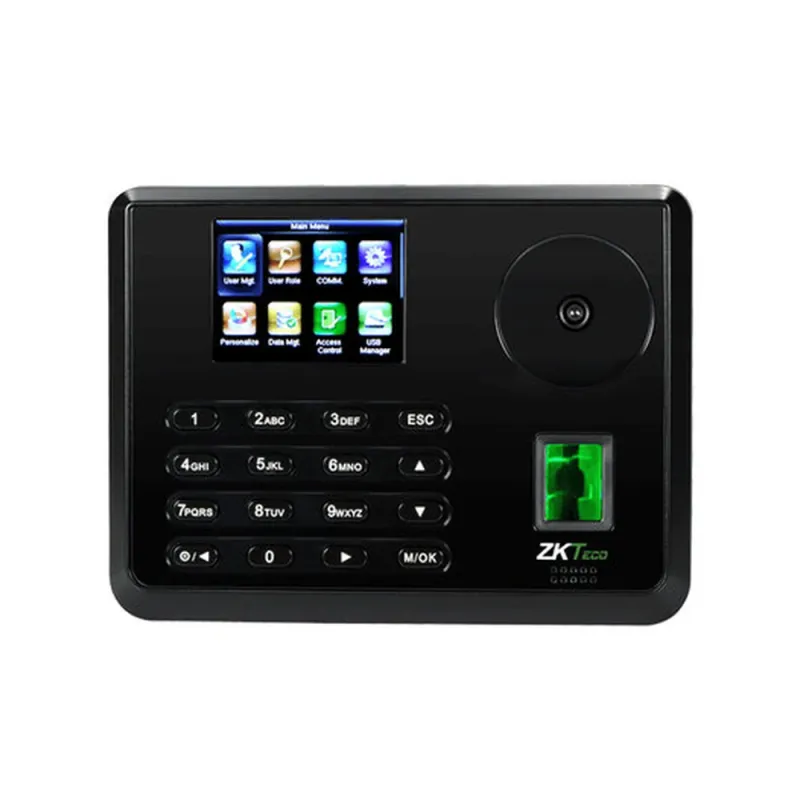 Control de Acceso ZKTeco P160 - 2.8" - Palma - Huella - Tarjeta - USB-Host - P160
