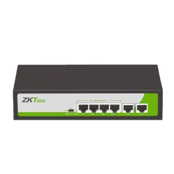 Switch ZKTeco PE082-120-C - Fast Ethernet - 6 Puertos - Soporta 4 PoE+ - No Gestionado - PE042-55-C Switch ZKTeco PE082-120-C - Fast Ethernet - 6 Puertos - Soporta 4 PoE+ - No Gestionado - PE042-55-C