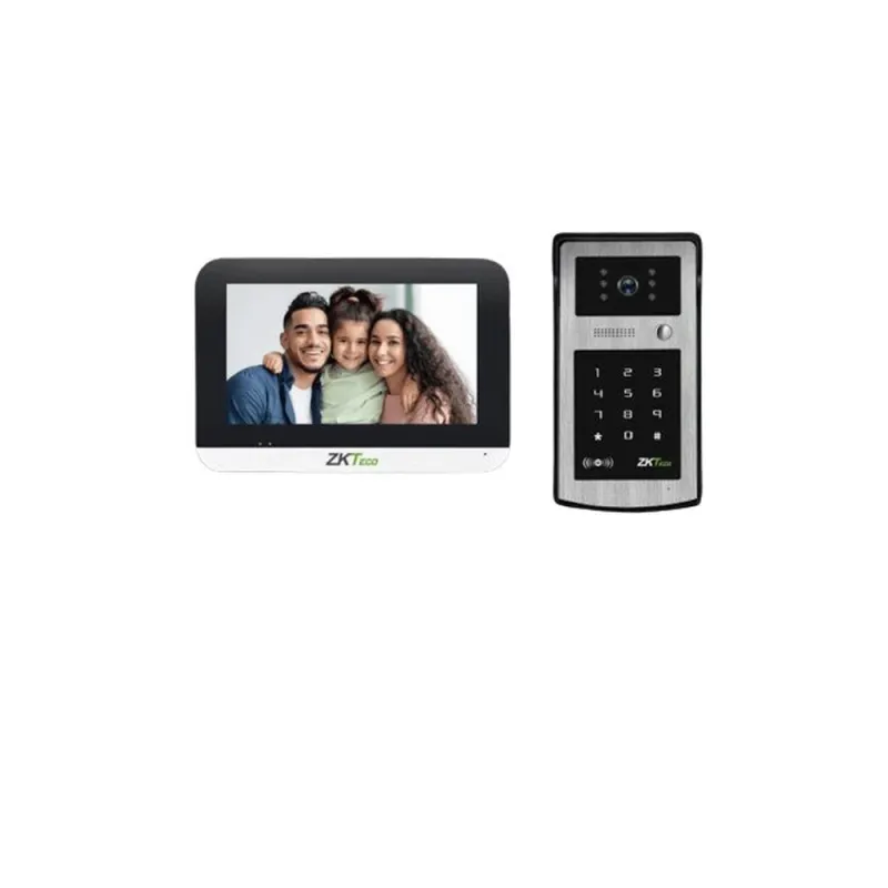 Kit de Videoportero ZKTeco VK07B53LKit - Frente de Calle - Monitor Interior - 7" - VK07-B53L KIT