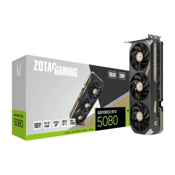 Tarjeta de Video Zotac GeForce RTX 5080 SOLID CORE OC - 16GB - 256-bit - PCI-E 5.0 - GDDR7 - HDMI - DisplayPort ¡Cómpralo y llévate Borderlands 4 Standard Edition! Un código por cliente - ZT-B50800J2-10P