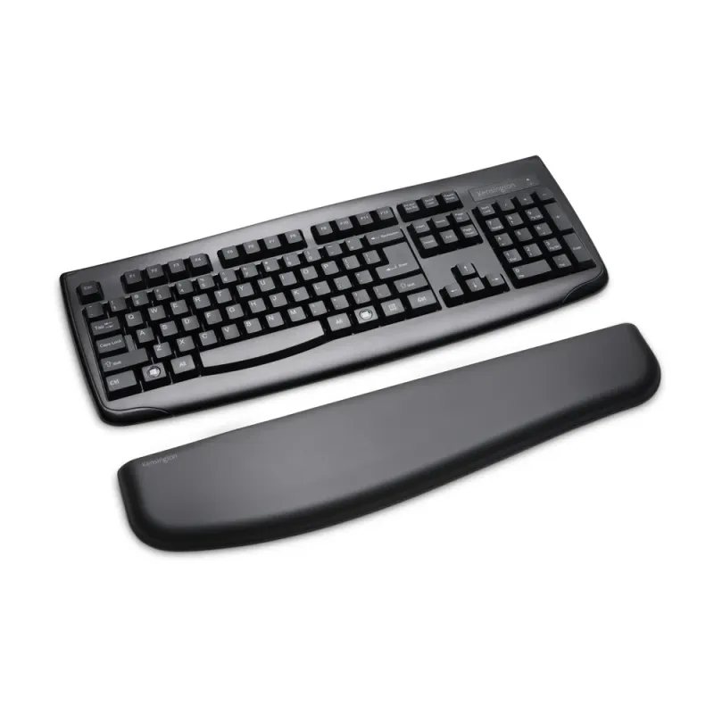 Descansa Muñeca Kensington ErgoSoft K52799WW - Para Teclado - Normal - Gel - Negro - K52799WW
