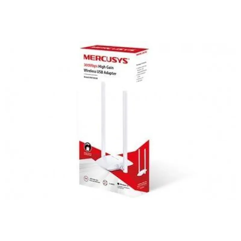 Tarjeta De Red Y Adaptador Mercusys Mw300Uh Usb 300 Mbps - MW300UH
