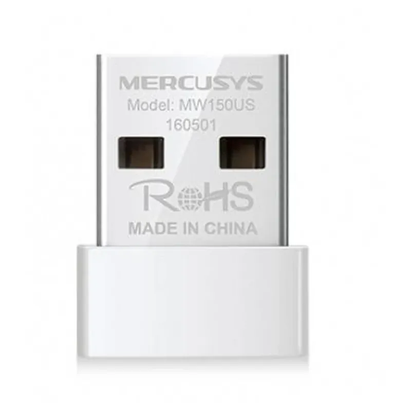 Adaptador De Red Mercusys Mw150Us Usb 2.0 Inalámbrica 150 Mbps 802.11N/G/B - MW150US