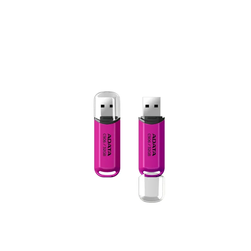 Memoria USB ADATA C906 - 32GB - USB 2.0 - Rosa - AC906-32G-RPP