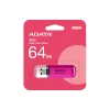 Memoria USB ADATA C906 - 64GB - USB 2.0 - Rosa - AC906-64G-RPP