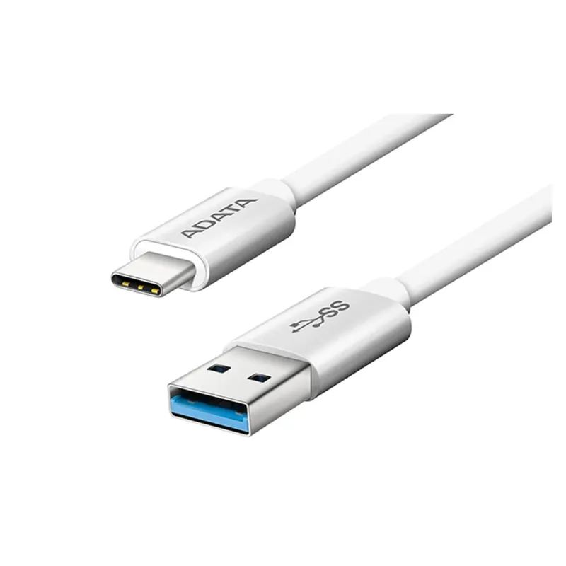 Cable Usb Adata Aca3Al 100Cm Csv Usb 3.1 A Usb C 1M Blanco - ACA3AL-100CM-CSV