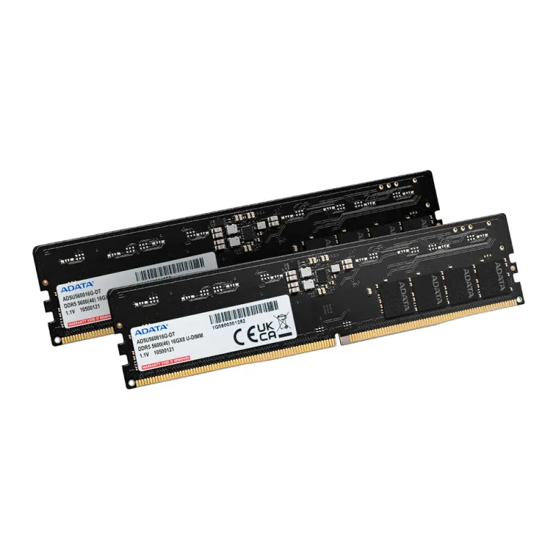 Memoria RAM ADATA AD5U56008G-S - DDR5 - 8GB - 5600MHz - UDIMM - para PC - AD5U56008G-S