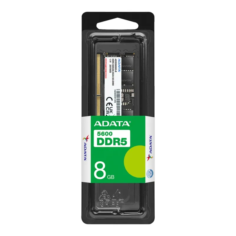 Memoria RAM ADATA AD5U56008G-S - DDR5 - 8GB - 5600MHz - UDIMM - para PC - AD5U56008G-S