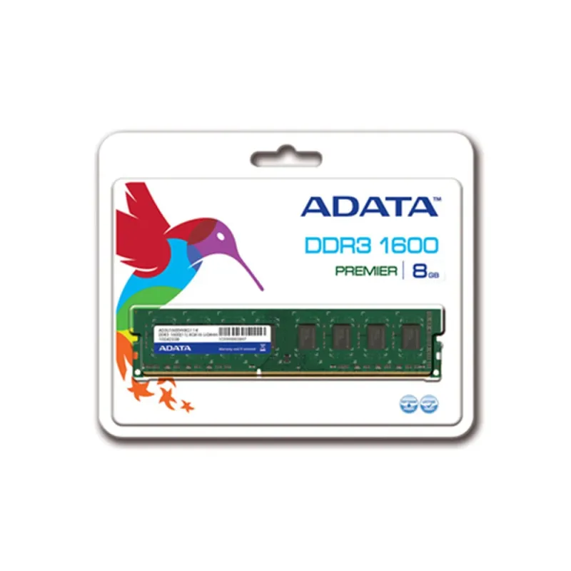 Memoria Ram Adata Ddr3L 8Gb 1600Mhz - ADDU1600W8G11-S