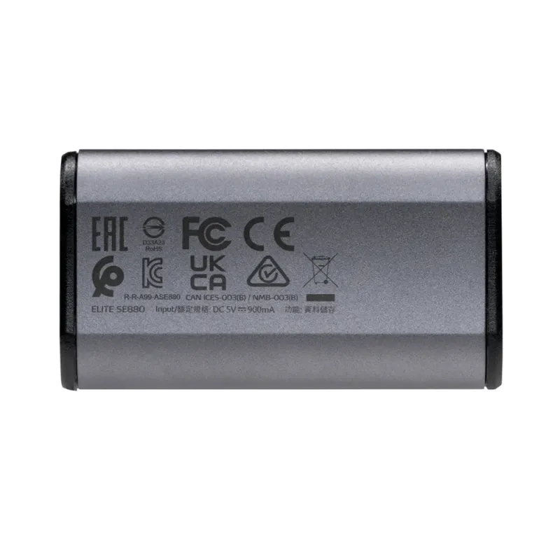Unidad de Estado Sólido Externo ADATA SE880 - 2TB - USB 3.2 - Gris - AELI-SE880-2TCGY