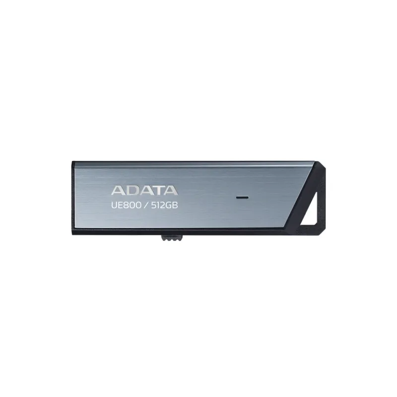 Memoria USB ADATA ELITE UE800 - 512GB - USB-C - Plata - AELI-UE800-512G-CSG