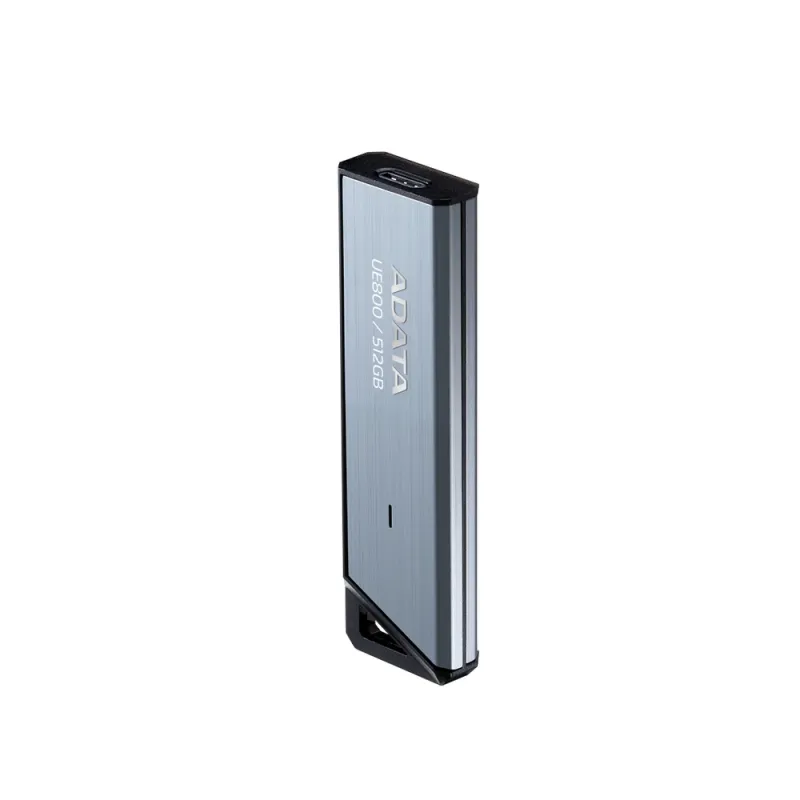 Memoria USB ADATA ELITE UE800 - 512GB - USB-C - Plata - AELI-UE800-512G-CSG