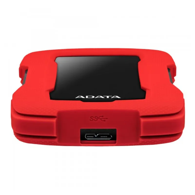 Disco Duro Externo Adata Ahd330 2.5p 1Tb Usb 3.2 Windows/Mac/Linux Rojo - AHD330-1TU31-CRD