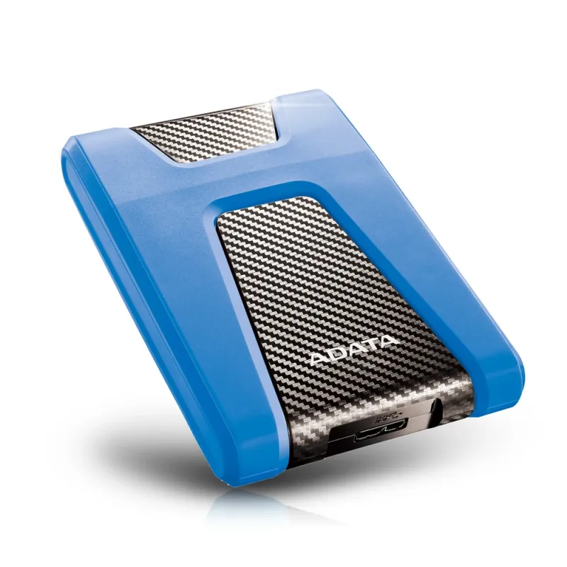 Disco Duro Externo ADATA HD650 - 2.5" - 1TB - USB 3.1 - Windows/Mac/Linux - Azul - AHD650-1TU31-CBL