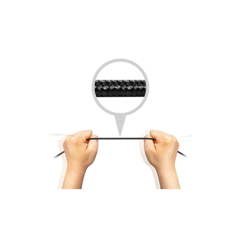 Cable USB ADATA AMUCAL-100CMK-CBK - 1m - USB A / Micro-USB B - Negro - AMUCAL-100CMK-CBK