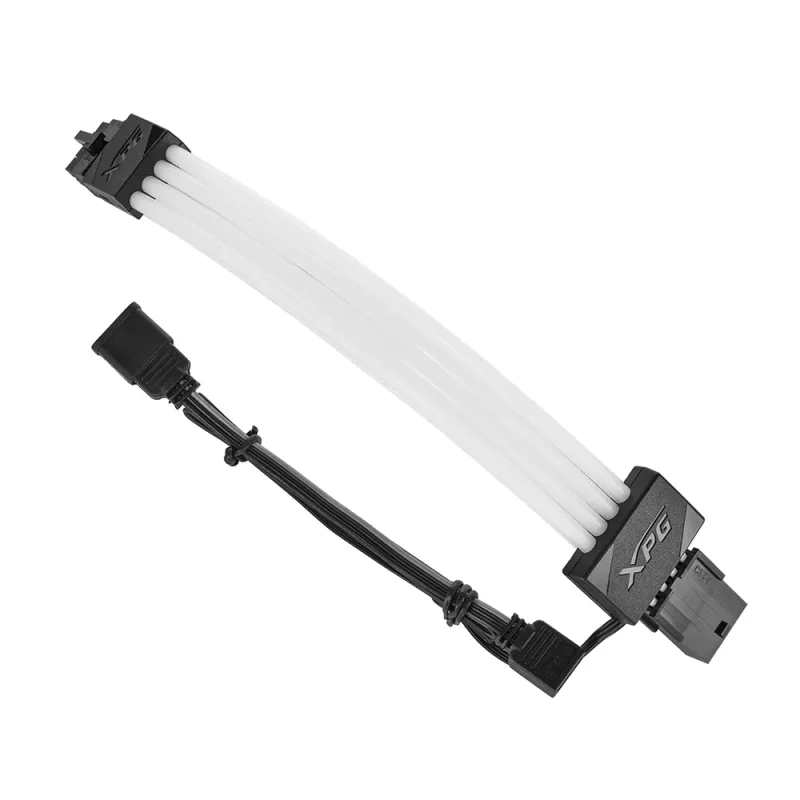 Cable de Extensión ADATA XPG PRIME ARGB - Para VGA - 8-pin (6+2) - 16 AWG - RGB - 2 Fibra Ópticas - ARGBEXCABLE-VGA-BKCWW