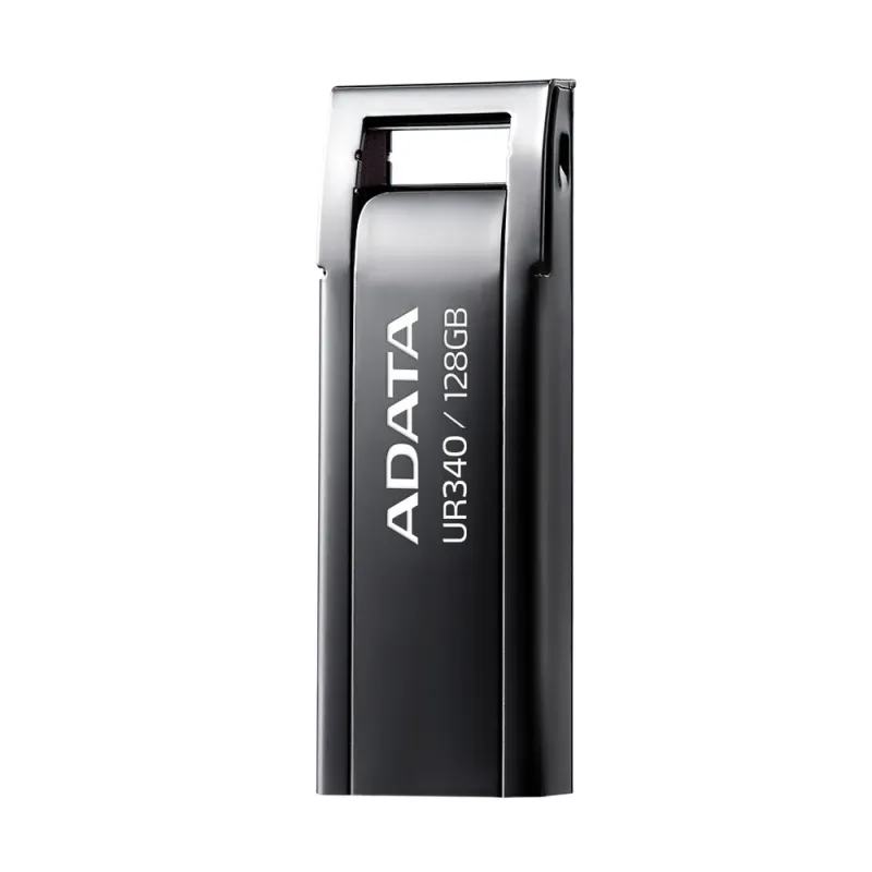 Memoria USB ADATA Royal UR340 - 128GB - USB 3.2 - Negro - AROY-UR340-128GBK