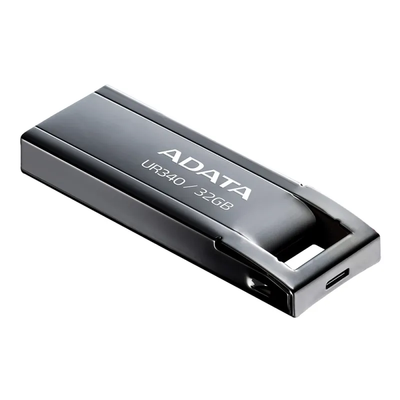 Memoria USB ADATA Royal UR340 - 32GB - USB 3.2 - Negro - AROY-UR340-32GBK